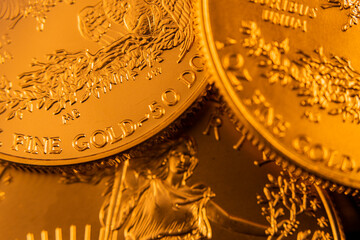 100% Pure Gold Coin Bullion U.S. Eagle Mint