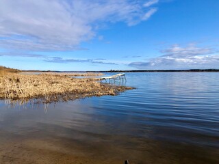 lake and sky