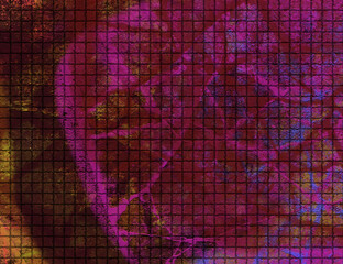 colorful abstract background bg wallpaper art paint with craquelure texture stone and cracks