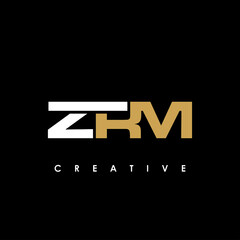 ZRM Letter Initial Logo Design Template Vector Illustration