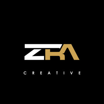 ZRA Letter Initial Logo Design Template Vector Illustration