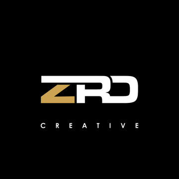 ZRD Letter Initial Logo Design Template Vector Illustration