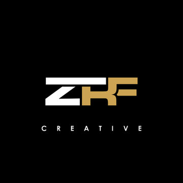 ZRF Letter Initial Logo Design Template Vector Illustration