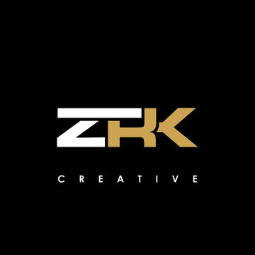 ZRK Letter Initial Logo Design Template Vector Illustration