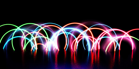 Alien Abstract Portal Background