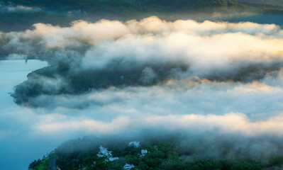 time lapse of clouds in the sky