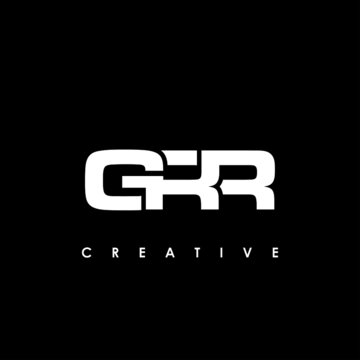 GRR Letter Initial Logo Design Template Vector Illustration