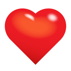 ぷっくりツヤツヤしたトマトのようなハート
plump heart