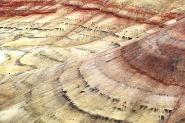 The amazing Painted Hills in Oregon.