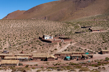 Machuca Village in the Atacama Desert - Chile