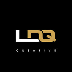LDQ Letter Initial Logo Design Template Vector Illustration