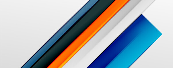 Color abstract lines trendy geometric background for business or technology presentation, internet poster or web brochure cover, wallpaper