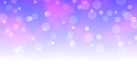 Light Purple vector template with circles.