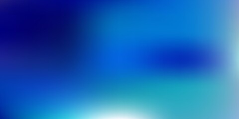 Fototapeta premium Light blue vector abstract blur drawing.