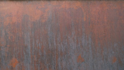 smooth but rusted metal texture
