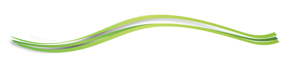 Grün Welle Wellen Band Banner Hintergrund 