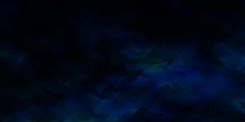 Obraz premium Light BLUE vector pattern with polygonal style.