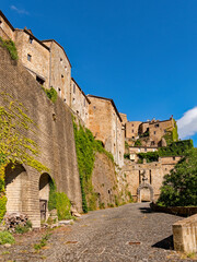 Obraz premium Altstadt von Sorano in der Toskana in Italien 