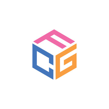 Hexagon shape with the letters FCG
