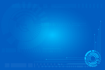 Abstract blue light medical technology Background. Presentation template for showing healthy meeting. Network computer with blue line and dot. Modern vector design banner for create any data.