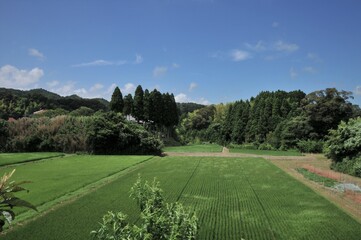 日本の田舎風景