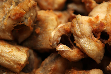 image of fried fish background 