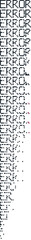 Error message collapse in 8-bit style [vector set]