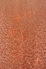grunge rusted and oxidized old metal texture panel background.