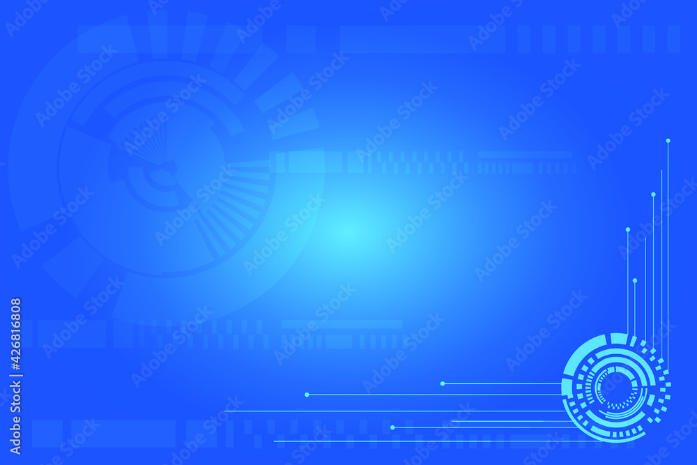 Aufkleber abstract blue light medical technology background. presentation template for showing healthy meeting