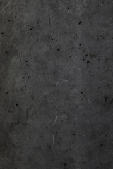 Image of dark gray grunge outdoor polished concrete wall texture. Abstract background for vintage design
