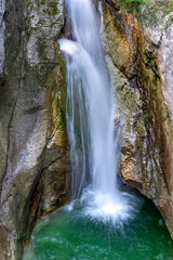 Sturzbach am Wasserfall bei Bayrischzell