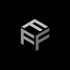 Hexagon shape with the letters FFF