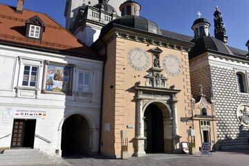 Fototapeta na wymiar Klasztor na Jasnej Górze, Częstochowa, Sanktuarium Matki Bożej, Bazylika Katedralna