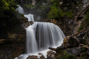 Fototapeta na wymiar Upper Kuhfluchtwaterfalls