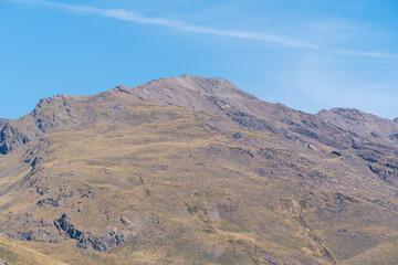 Naklejka premium mountainous landscape of Sierra Nevada