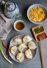 Delicious homemade Nyonya dish / Nyonya Chai Kueh aka Steamed Vegetable Dumplings / From wrapping to fillings, everything is handmade with fresh ingredients