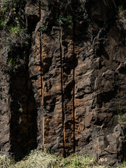 Stones texture and background. Rock texture. 