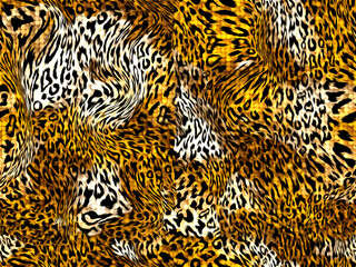 abstract seamless animal skin pattern