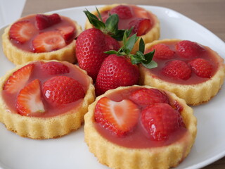 Leckere Erdbeertörtchen 