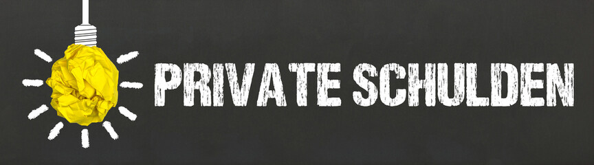 Private Schulden