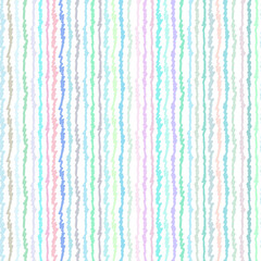 Seamless endless pattern of hand drawn lines of different colors for fabric sites