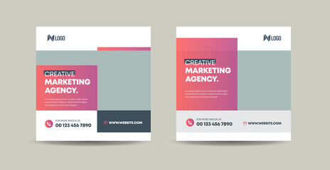 Business Social Media Post Design or Website Banner Design or Web Advert Design