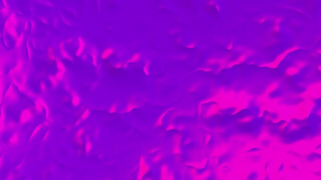3d rendering simulation of pink fiolet liquid. Abstract video background.