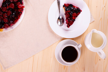 cherry or  berries pie