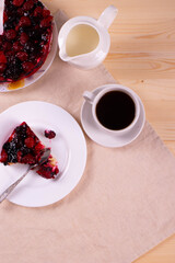 cherry or  berries pie