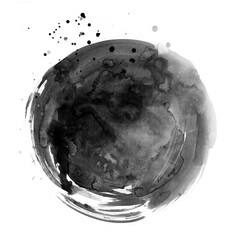 Watercolor background for textures. Abstract watercolor background. Spray paint, ink stains on the...