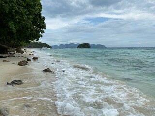 beach and sea