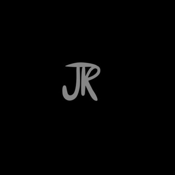 JR initial handwritten logo for identity Stock Vector | Adobe Stock