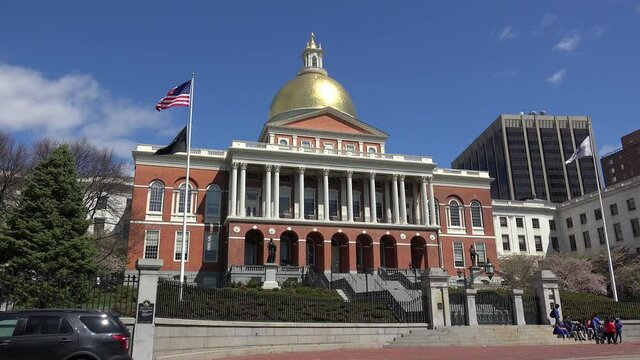 Massachusetts State House. Boston, USA