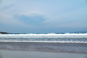 Winter waves at Narin Strand by Portnoo, County Donegal - Ireland.